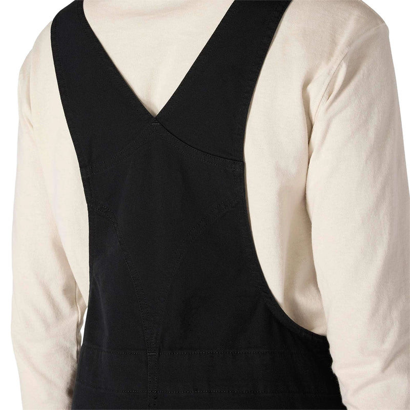 Load image into Gallery viewer, Carhartt Women's Loose Fit Canvas Bib Overall Black 106001-N04
