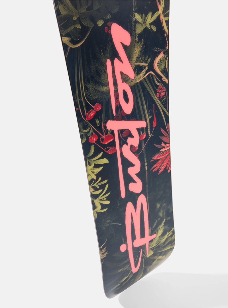 Load image into Gallery viewer, Burton Men&#39; Custom Camber 158W Snowboard Jungle 106881A97DRG58W
