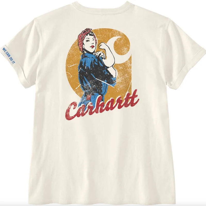 Load image into Gallery viewer, Carhartt Women&#39;s Love Of Labor Graphic T-Shirt Malt 106903-W03
