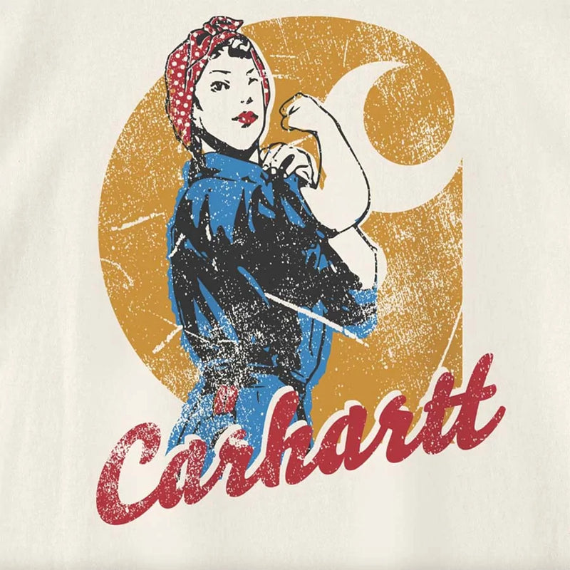 Load image into Gallery viewer, Carhartt Women&#39;s Love Of Labor Graphic T-Shirt Malt 106903-W03
