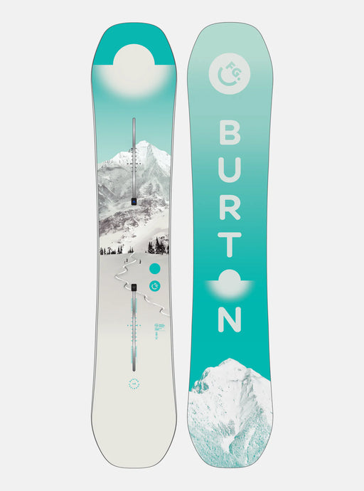 Burton Women's Feelgood Camber 149 Snowboard First Tracks 1069119E1VRG149