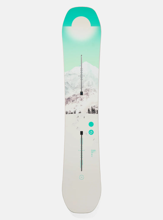 Burton Women's Feelgood Camber 149 Snowboard First Tracks 1069119E1VRG149