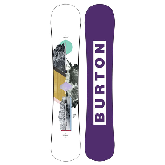 Burton Women's Hideaway Flat Top 148 Snowboard 10696109000148
