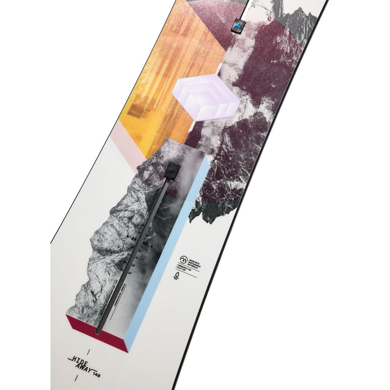 Load image into Gallery viewer, Burton Women's Hideaway Flat Top 148 Snowboard 10696109000148
