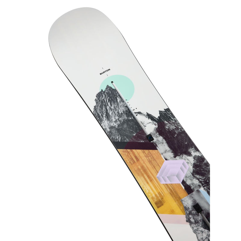 Load image into Gallery viewer, Burton Women's Hideaway Flat Top 148 Snowboard 10696109000148
