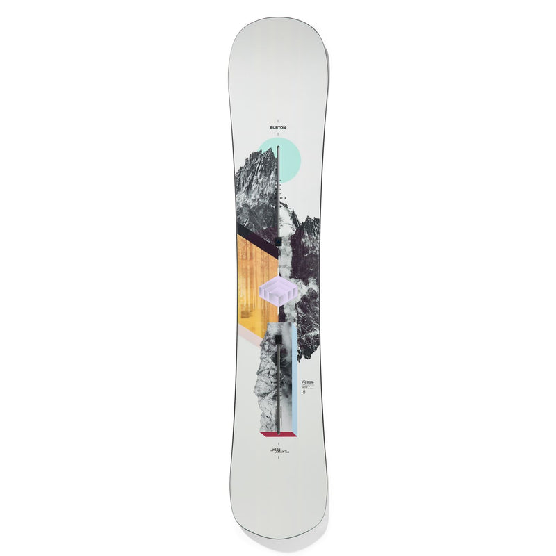 Load image into Gallery viewer, Burton Women's Hideaway Flat Top 148 Snowboard 10696109000148
