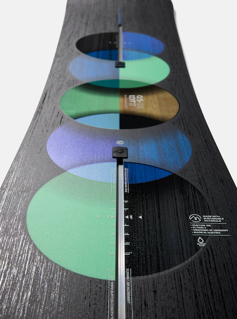 Burton Men's Custom Flying V 158 Snowboard 10707011960