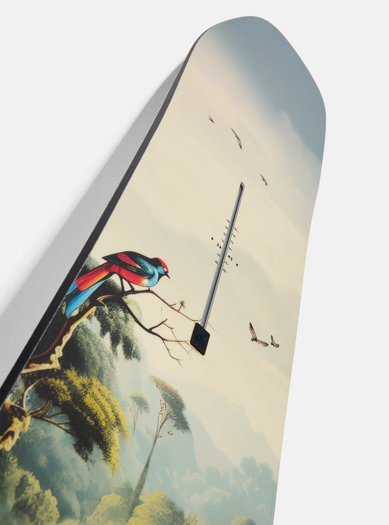 Load image into Gallery viewer, Burton Men&#39; Custom Flying V 156 Snowboard Jungle 107071997DRG156
