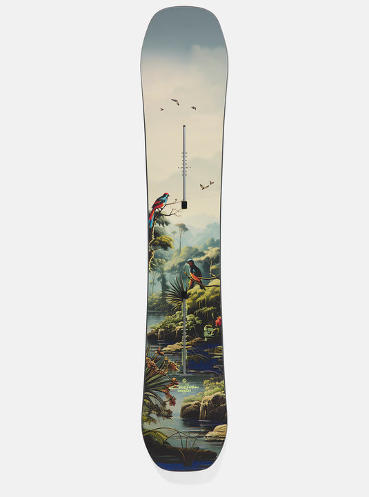 Burton Men' Custom Flying V 162W Snowboard Jungle 107071997DRG62W