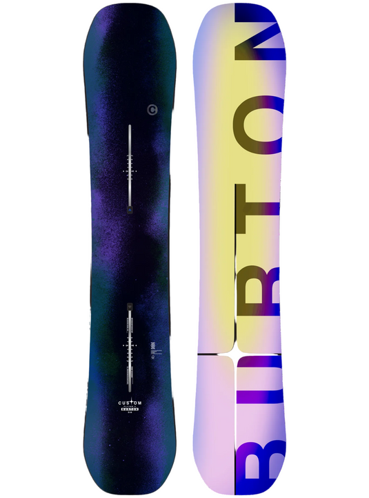Burton Men's Custom Flying V Snowboard 158 Faded 1070719I66-158