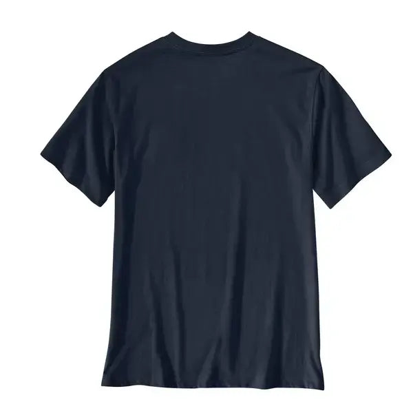 Load image into Gallery viewer, Carhartt Men's Irvine Relaxed Layered Logo T-Shirt Navy 107318-I26
