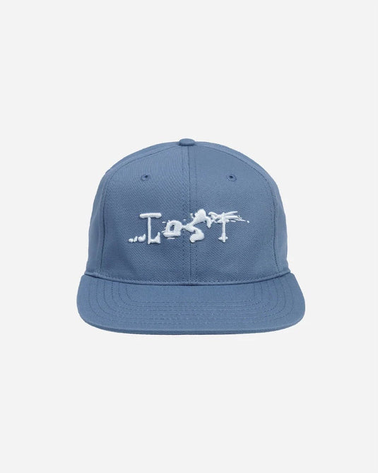 Lost Men's Abstract Strapback Hat Faded Indigo 10901122-FDI