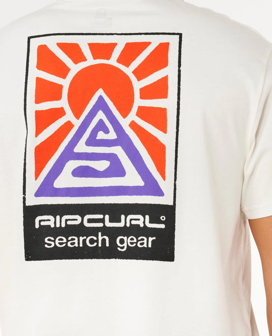 Rip Curl Men's Search Dawn T-Shirt Bone 10OMTE_3021