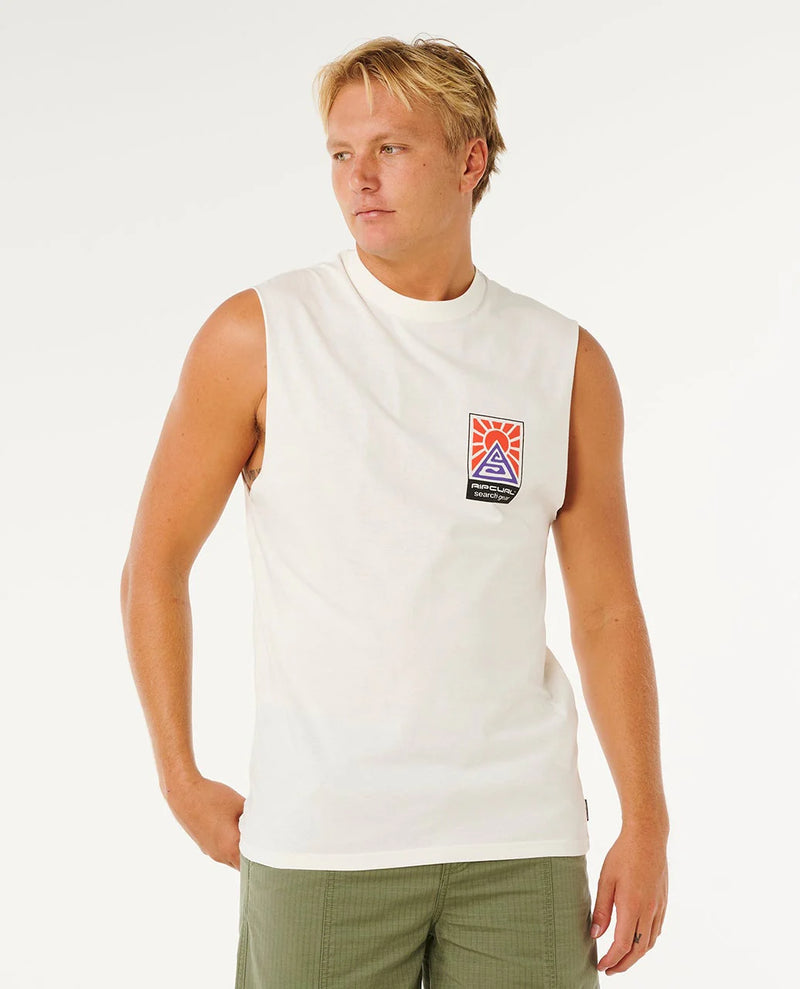 Load image into Gallery viewer, Rip Curl Men's Search Dawn Muscle Bone 10PMTE_3021
