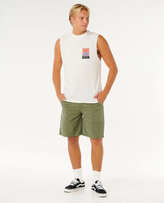 Rip Curl Men's Search Dawn Muscle Bone 10PMTE_3021