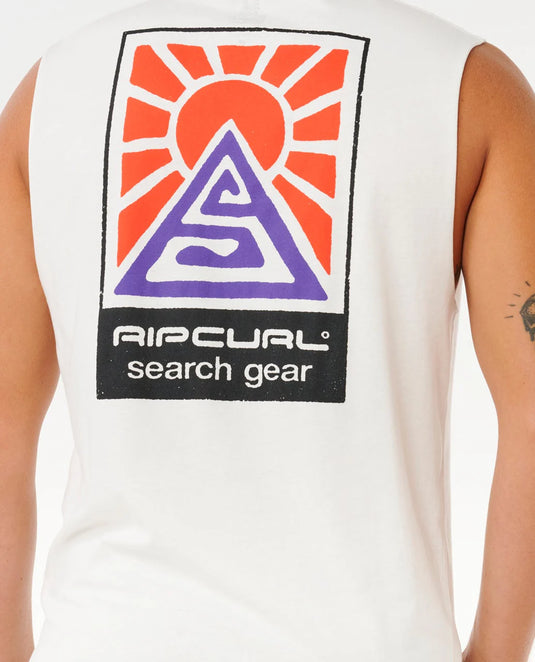 Rip Curl Men's Search Dawn Muscle Bone 10PMTE_3021