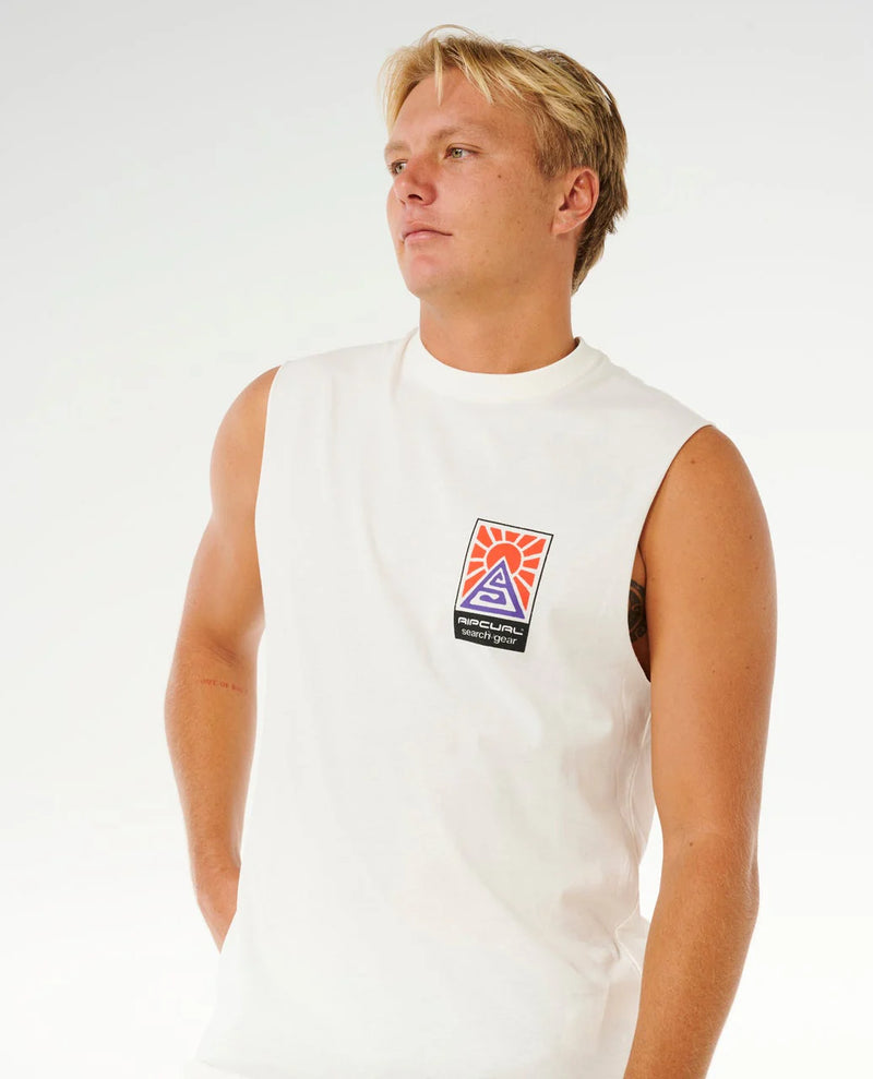 Load image into Gallery viewer, Rip Curl Men's Search Dawn Muscle Bone 10PMTE_3021
