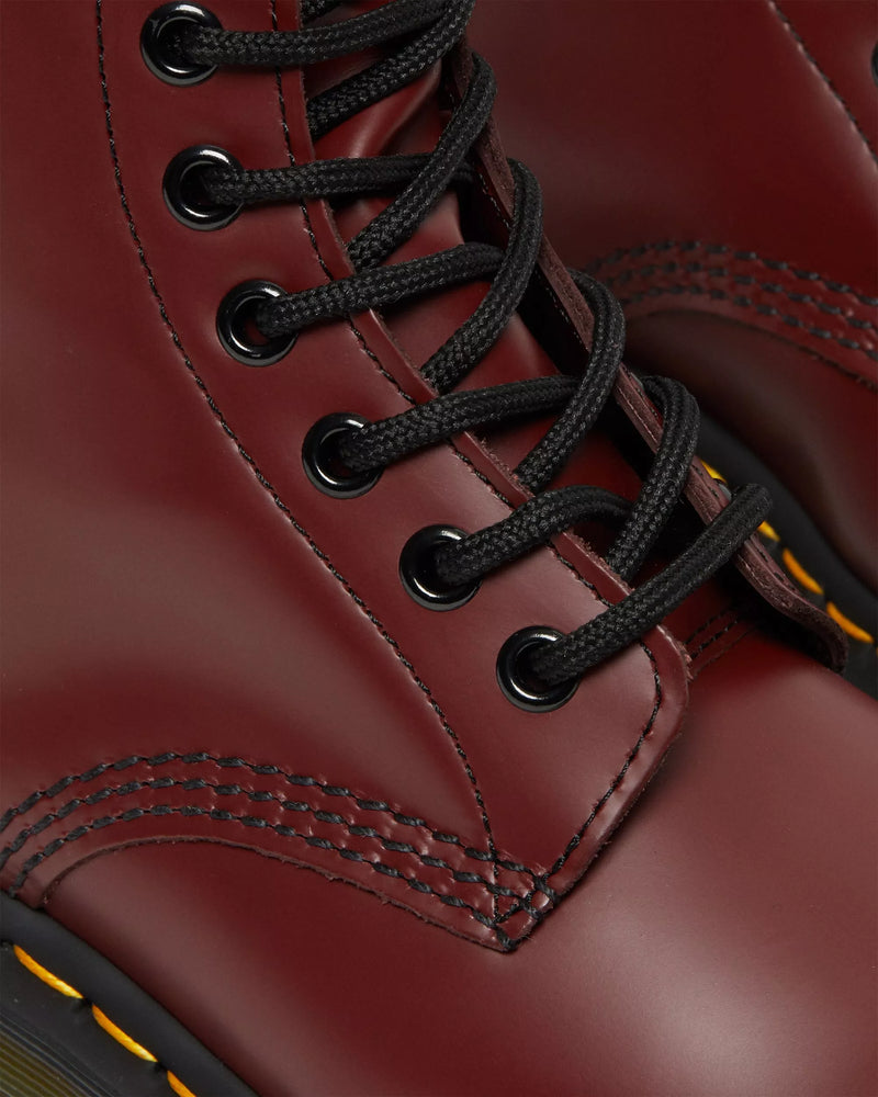 Load image into Gallery viewer, Dr. Martens Unisex 1460 Smooth Leather Lace Up Boots Shoes Cherry Red 11822600
