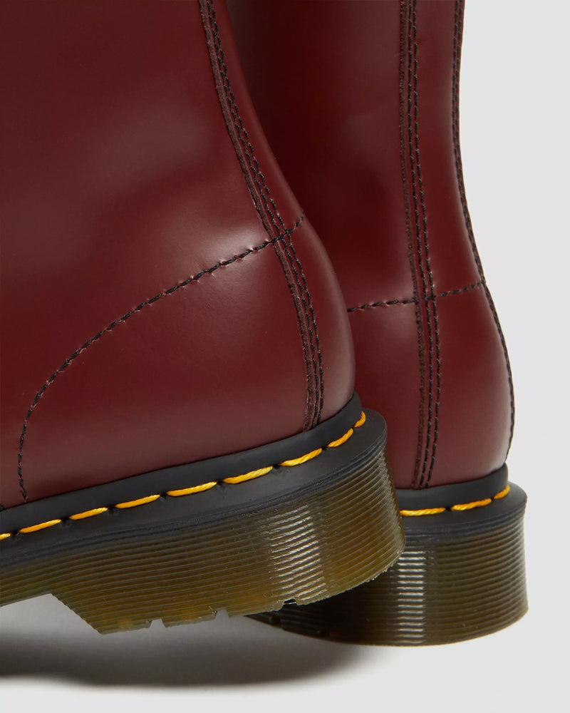 Load image into Gallery viewer, Dr. Martens Unisex 1460 Smooth Leather Lace Up Boots Shoes Cherry Red 11822600
