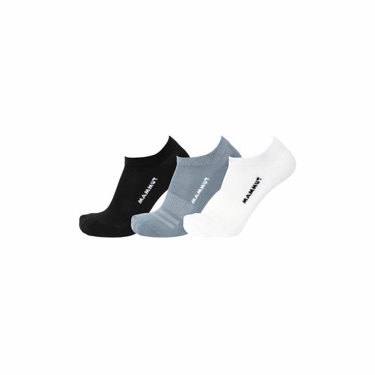 Mammut Unisex Everyday Low Socks 3 Pack Black/Strata/White 1193-00032-00865