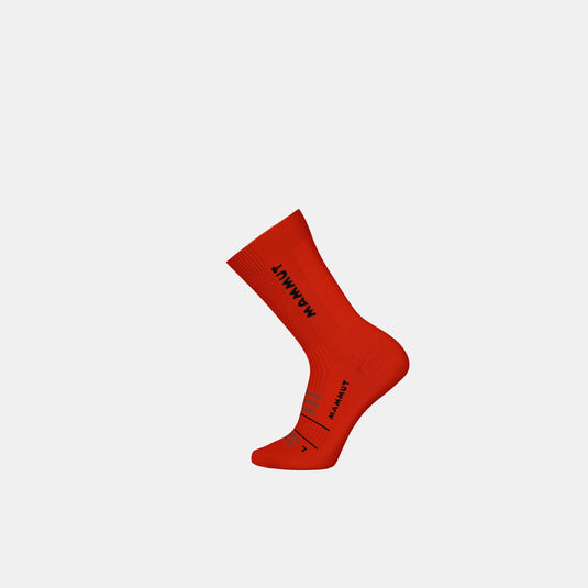 Mammut Unisex Trail Running Targeted Cushion Crew Socks Mammut Red 1193-00111-3778