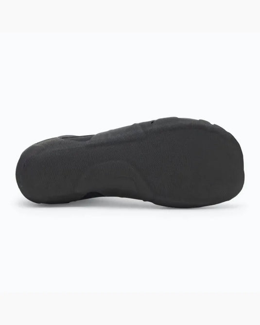 Rip Curl Men's Omega 5mm Round Toe With Zip Black 123MSA-0090