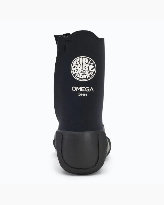 Load image into Gallery viewer, Rip Curl Men&#39;s Omega 5mm Round Toe With Zip Black 123MSA-0090
