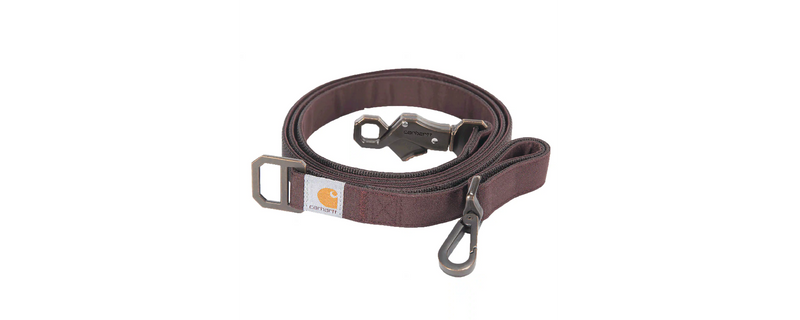 Load image into Gallery viewer, Carhartt Nylon Duck Dog Leash Deep Wine P000347-643
