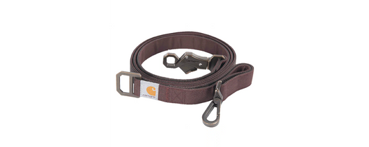 Carhartt Nylon Duck Dog Leash Deep Wine P000347-643