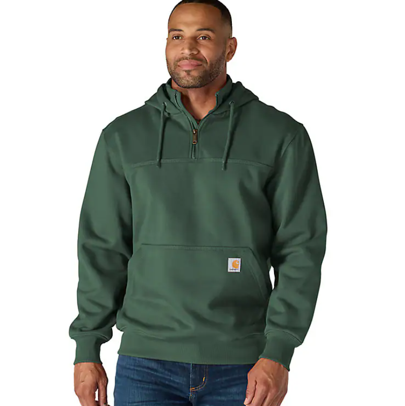 Load image into Gallery viewer, Carhartt Men's Paxton 1/4-Zip Sweatshirt Forestry Green 100617-GI5
