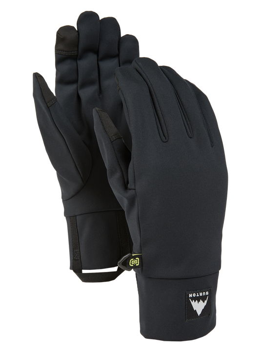 Burton Men's Screen Grab Snow Glove Liners True Black 1317019A04