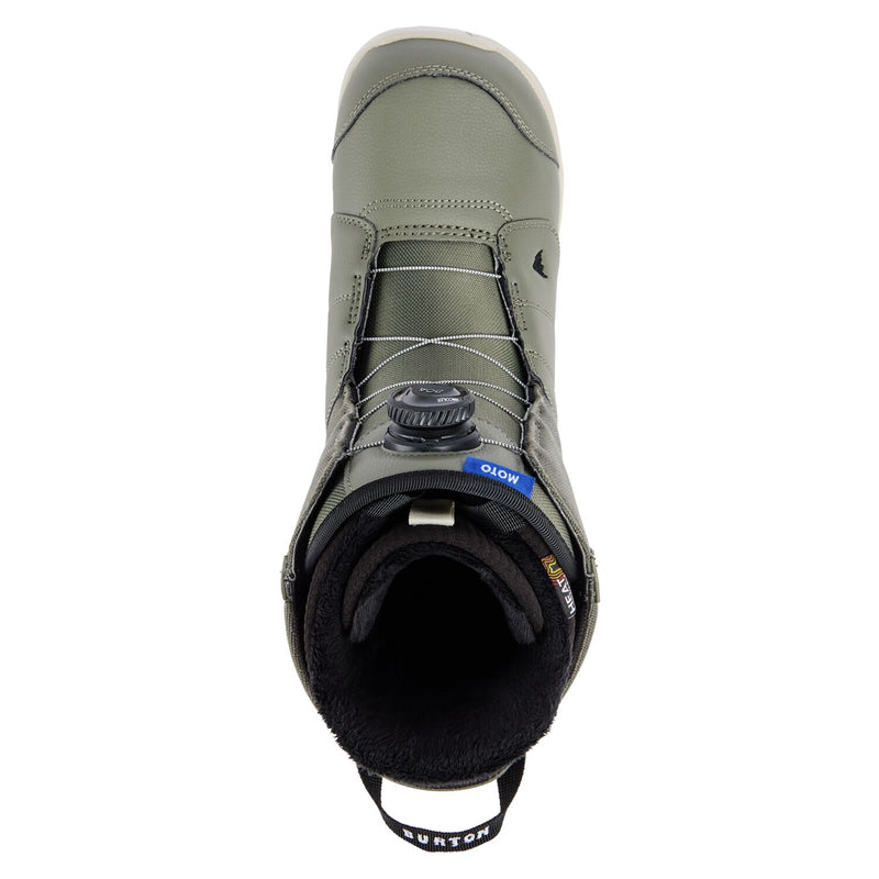 Load image into Gallery viewer, Burton Men&#39;s Moto BOA Snowboard Boots Forest Moss 13176109301
