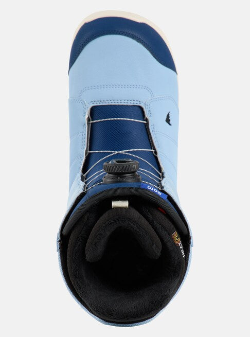 Burton Men's Moto BOA® Snowboard Boots Nightfall/Dusty Blue 13176010401