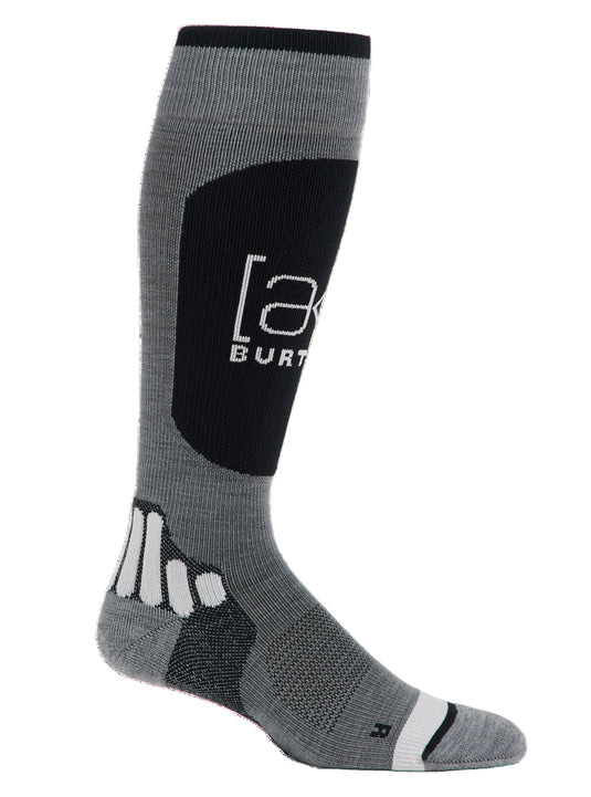 Burton Men's [ak] Endurance Snow Socks Gray Heather 131991BA38RG0