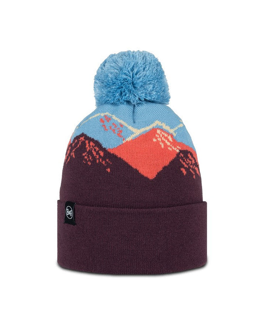 Buff Unisex Knitted Beanie Tatik Burgundy 136686.652.10.00