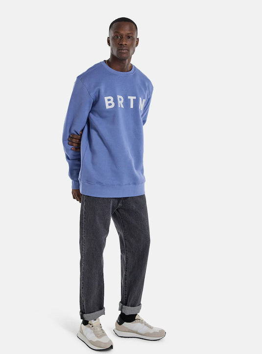 Burton BRTN Crewneck Sweatshirt Slate Blue 13717111401