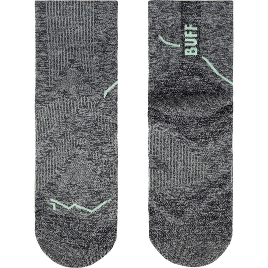 Buff Unisex DryFlx® Quarter Socks Light Grey 137790.933