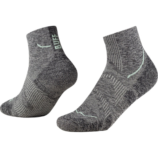 Buff Unisex DryFlx® Quarter Socks Light Grey 137790.933