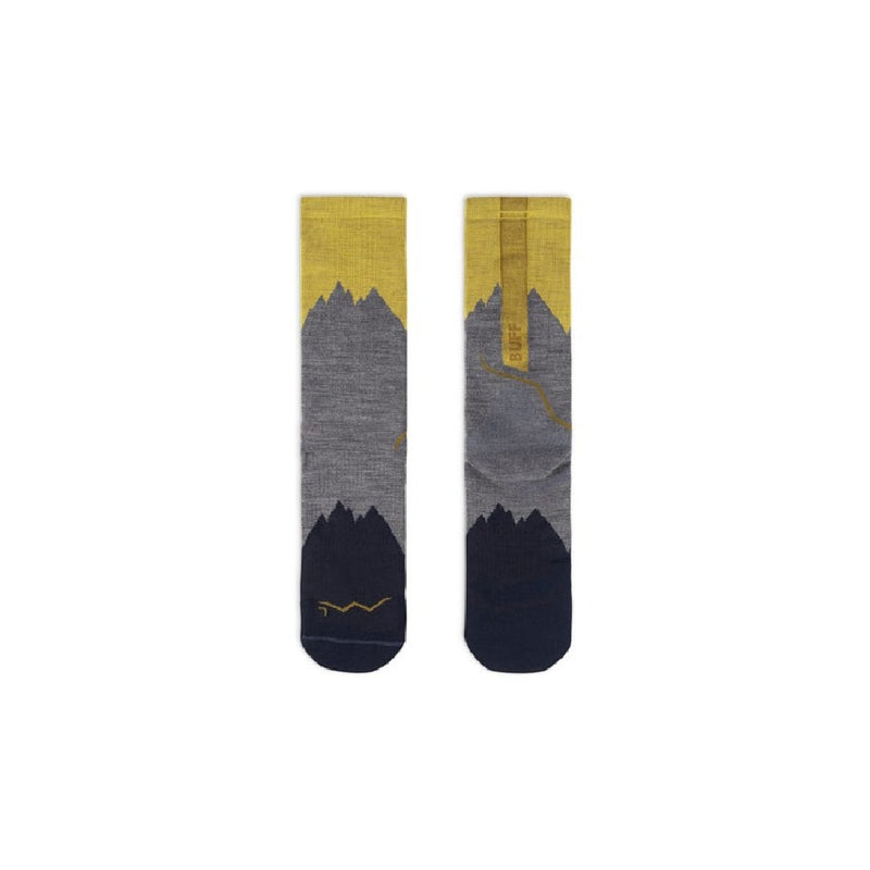 Load image into Gallery viewer, Buff Unisex Lightweight Merino Wool Crew Socks Grey 137796.937
