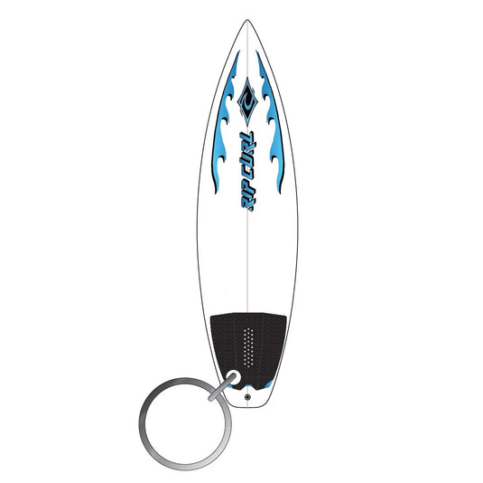 Rip Curl Surfboard Keyring White/Blue 13NMUT-1638