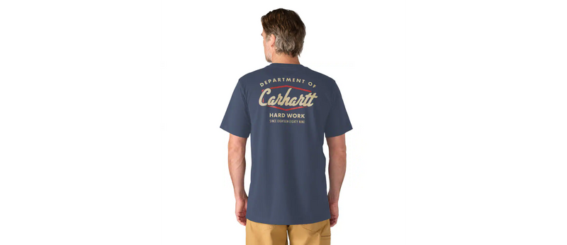 Load image into Gallery viewer, Carhartt Men's Irvine Relaxed Hard Work T-Shirt Superstorm 107735-HW4

