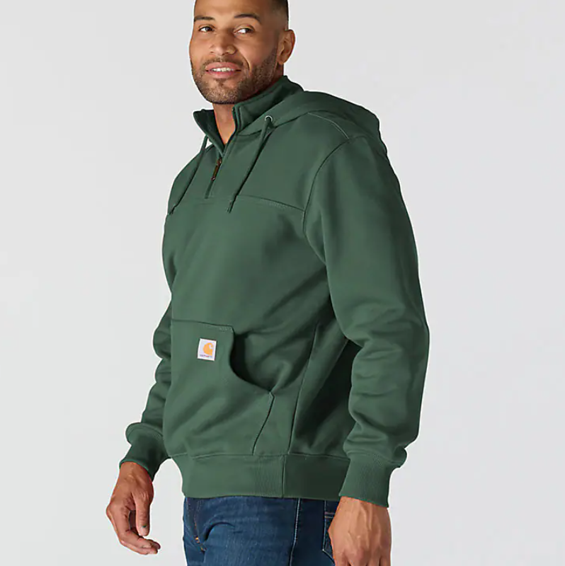 Load image into Gallery viewer, Carhartt Men's Paxton 1/4-Zip Sweatshirt Forestry Green 100617-GI5
