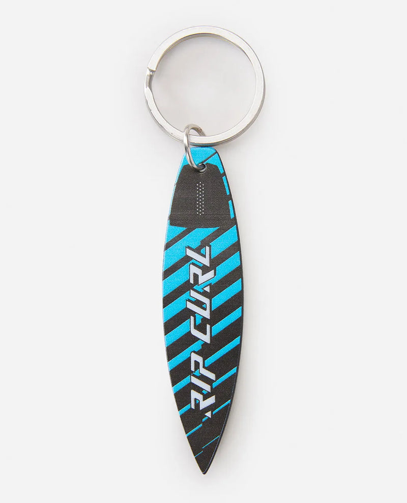 Load image into Gallery viewer, Rip Curl Surfboard Keyring Black/Blue 13NMUT-0107
