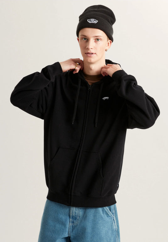 Vans Men's Salton Full Zip Hoodie Black VN0010GBBLK