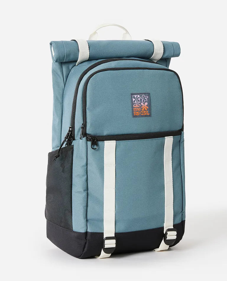 Load image into Gallery viewer, Rip Curl Unisex Satlwater Culture Dawn Patrol 30L Surf Backpack Bluestone 146MBA-3136
