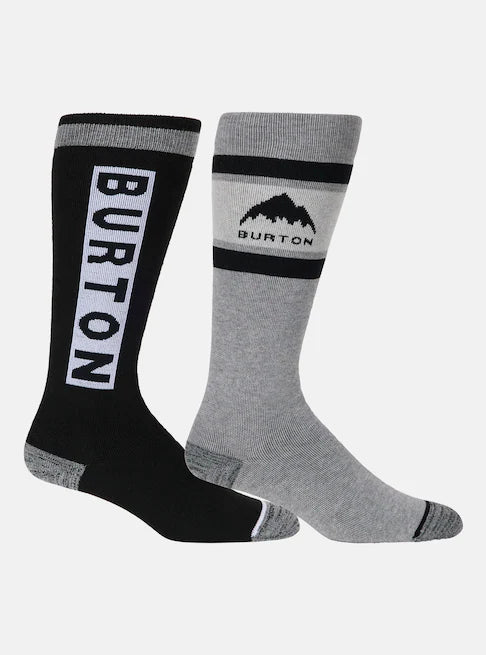 Burton Women's Weekend Midweight Socks (2 Pack) True Black 1492510900
