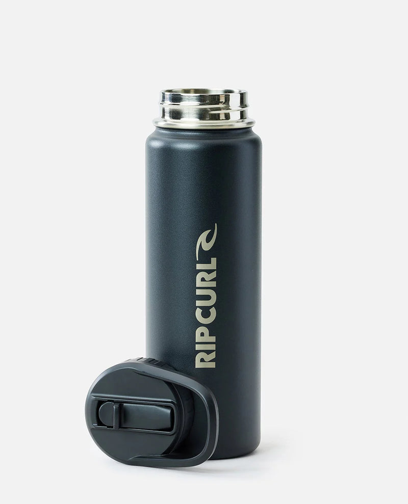 Load image into Gallery viewer, Rip Curl Logo Drink Bottle 710ml Black 14PMUT_0090
