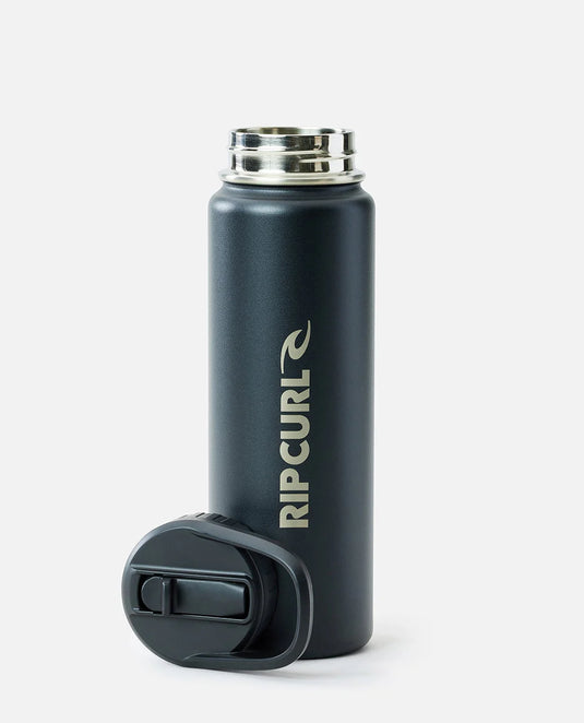 Rip Curl Logo Drink Bottle 710ml Black 14PMUT_0090