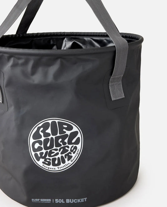 Rip Curl Unisex Surf Series 50L Bucket Black/Grey 14RMUT-0097