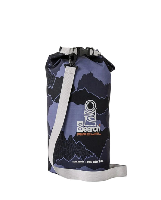 Rip Curl Unisex Surf Series Barrel Bag 20L Grey 14SMUT-0080